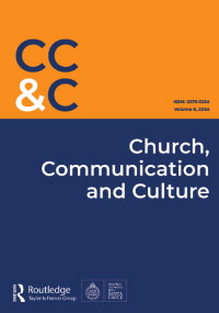 Cover image for Church, Communication and Culture, Volume 9, Issue 1, 2024