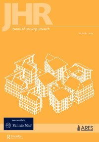 Cover image for Journal of Housing Research, Volume 33, Issue 1, 2024