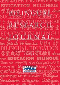 Cover image for Bilingual Research Journal