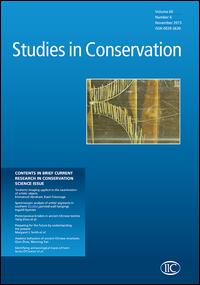 Cover image for Studies in Conservation, Volume 46, Issue sup1, 2001