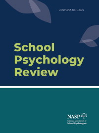 Cover image for School Psychology Review, Volume 53, Issue 1, 2024