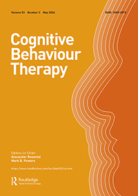 Cover image for Cognitive Behaviour Therapy, Volume 53, Issue 3, 2024