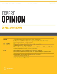 Cover image for Expert Opinion on Pharmacotherapy, Volume 21, Issue 6, 2020