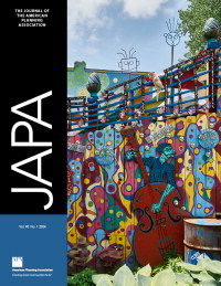 Cover image for Journal of the American Planning Association, Volume 90, Issue 1, 2024