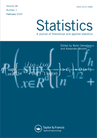 Cover image for Statistics, Volume 58, Issue 1, 2024