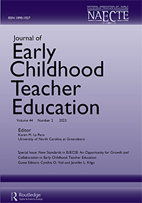 Cover image for Journal of Early Childhood Teacher Education, Volume 44, Issue 2, 2023
