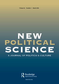 Cover image for New Political Science, Volume 46, Issue 1, 2024