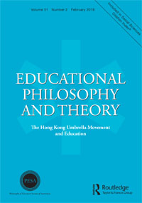 Cover image for Educational Philosophy and Theory, Volume 51, Issue 2, 2019
