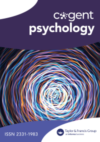 Cover image for Cogent Psychology, Volume 10, Issue 1, 2023
