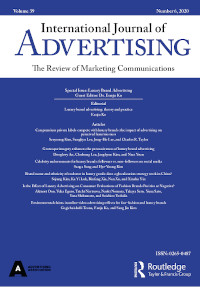 Cover image for International Journal of Advertising, Volume 39, Issue 6, 2020