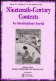 Cover image for Nineteenth-Century Contexts, Volume 28, Issue 4, 2006