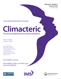 Cover image for Climacteric, Volume 25, Issue 1, 2022