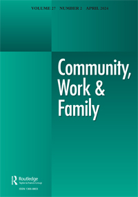 Cover image for Community, Work & Family, Volume 27, Issue 2, 2024