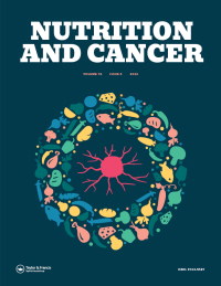 Cover image for Nutrition and Cancer, Volume 76, Issue 5, 2024