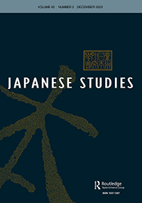 Cover image for Japanese Studies, Volume 43, Issue 3, 2023