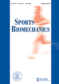 Cover image for Sports Biomechanics, Volume 23, Issue 6, 2024