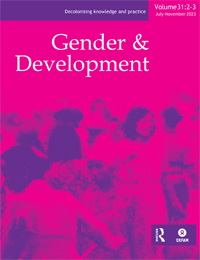 Cover image for Gender & Development, Volume 31, Issue 2-3, 2023