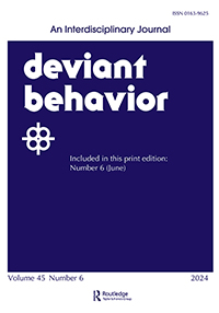 Cover image for Deviant Behavior, Volume 45, Issue 6, 2024