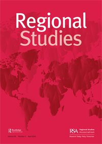 Cover image for Regional Studies, Volume 58, Issue 4, 2024
