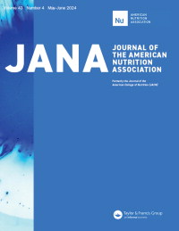 Cover image for Journal of the American Nutrition Association, Volume 43, Issue 4, 2024