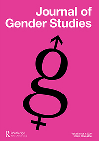 Cover image for Journal of Gender Studies, Volume 29, Issue 1, 2020