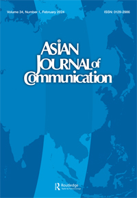 Cover image for Asian Journal of Communication, Volume 34, Issue 1, 2024