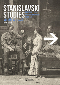 Cover image for Stanislavski Studies, Volume 12, Issue 1, 2024