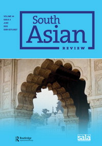 Cover image for South Asian Review, Volume 44, Issue 2, 2023