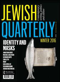 Cover image for Jewish Quarterly, Volume 64, Issue 1, 2017
