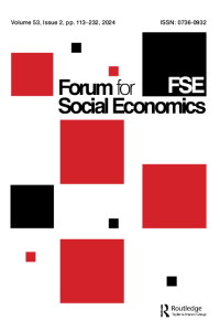 Cover image for Forum for Social Economics, Volume 53, Issue 2, 2024