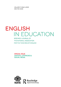 Cover image for English in Education, Volume 57, Issue 4, 2023