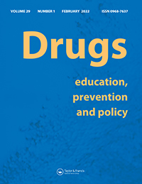 Cover image for Drugs: Education, Prevention and Policy, Volume 29, Issue 1, 2022