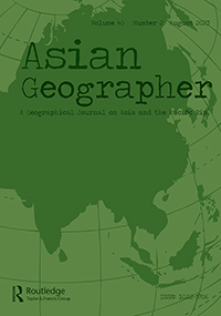 Cover image for Asian Geographer, Volume 40, Issue 2, 2023