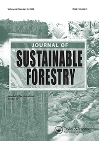 Cover image for Journal of Sustainable Forestry, Volume 42, Issue 10, 2023