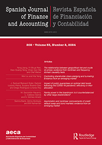 Cover image for Spanish Journal of Finance and Accounting / Revista Española de Financiación y Contabilidad, Volume 53, Issue 2, 2024