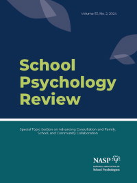 Cover image for School Psychology Review, Volume 53, Issue 2, 2024