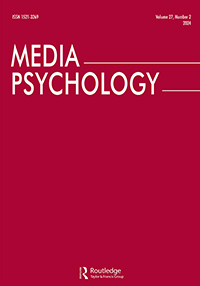Cover image for Media Psychology, Volume 27, Issue 2, 2024