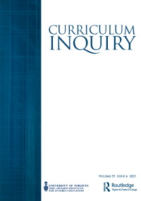Cover image for Curriculum Inquiry, Volume 53, Issue 4, 2023