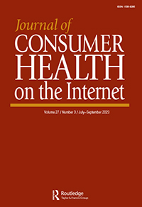 Cover image for Journal of Consumer Health on the Internet, Volume 27, Issue 3, 2023