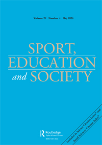 Cover image for Sport, Education and Society, Volume 29, Issue 4, 2024