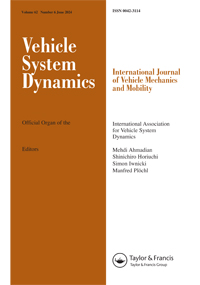 Cover image for Vehicle System Dynamics, Volume 62, Issue 6, 2024