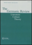 Cover image for The Germanic Review: Literature, Culture, Theory, Volume 88, Issue 1, 2013