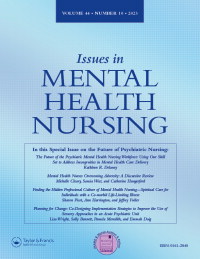 Cover image for Issues in Mental Health Nursing, Volume 44, Issue 10, 2023