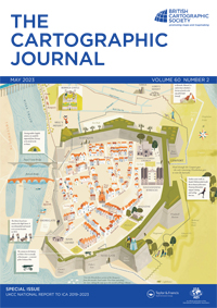 Cover image for The Cartographic Journal, Volume 60, Issue 2, 2023