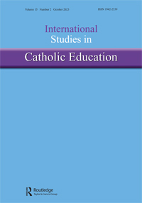 Cover image for International Studies in Catholic Education, Volume 15, Issue 2, 2023