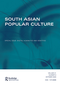 Cover image for South Asian Popular Culture, Volume 21, Issue 3, 2023