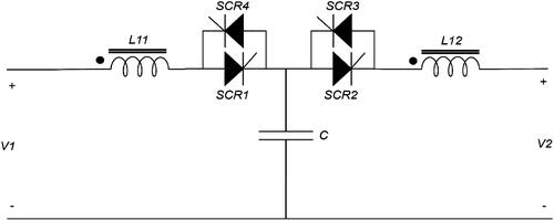 Figure 16. Modified bi-directional ZSB with a coupled inductor (Bi-CZCB) (Savaliya & Fernandes, Citation2018; Savaliya & Fernandes, Citation2021).