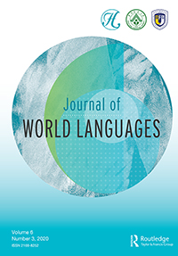 Cover image for Journal of World Languages, Volume 6, Issue 3, 2020