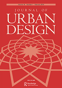 Cover image for Journal of Urban Design, Volume 19, Issue 1, 2014