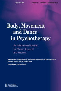 Cover image for Body, Movement and Dance in Psychotherapy, Volume 18, Issue 4, 2023